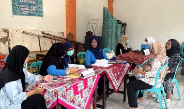 Antisipasi Campak Sejak Dini, Penyuluhan Kesehatan Digelar dalam Kegiatan Posyandu Balita Cut Nya’ Dien