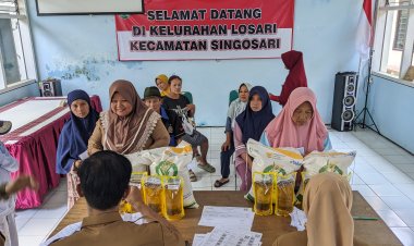 Kelurahan Losari Salurkan Bantuan Sosial bagi Keluarga Penerima Manfaat