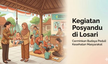 Kegiatan Posyandu di Losari Cerminkan Budaya Peduli Kesehatan Masyarakat