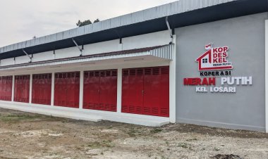 Pembangunan KDMP di Kelurahan Losari Rampung, Siap Jadi Pusat Penguatan Ekonomi Warga