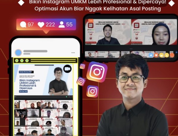 Webinar Belajar Bareng UMKM Digital Empowerment Series 2 Sukses Tingkatkan Literasi Digital Pelaku Usaha