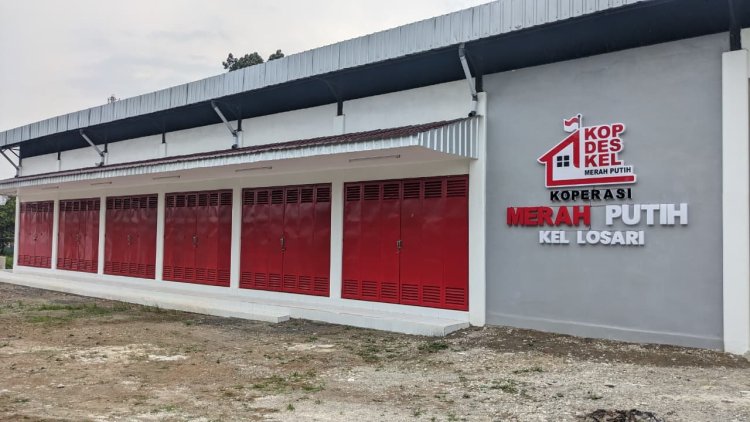 Pembangunan KDMP di Kelurahan Losari Rampung, Siap Jadi Pusat Penguatan Ekonomi Warga