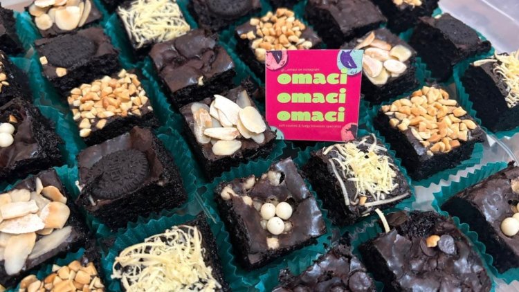 Dari Tugas Kuliah Jadi Bisnis Manis: Omaci Hadirkan Fudgy Brownies & Soft Cookies Lezat di Losari